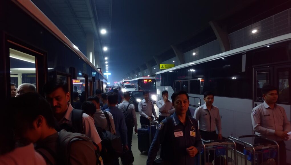Antisipasi Pemudik Tiba Malam Hari, Terminal Kampung Rambutan Siagakan Amari
