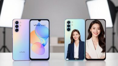 Samsung A55 vs Vivo V40